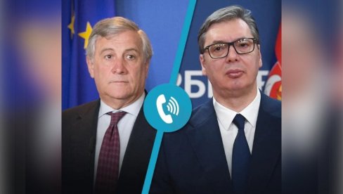 VUČIĆ RAZGOVARAO SA TAJANIJEM: Italijanski ministar poručio - Biće pojačano prisustvo KFOR-a VUČIĆ RAZGOVARAO SA TAJANIJEM: Italijanski ministar poručio - Biće pojačano prisustvo KFOR-a