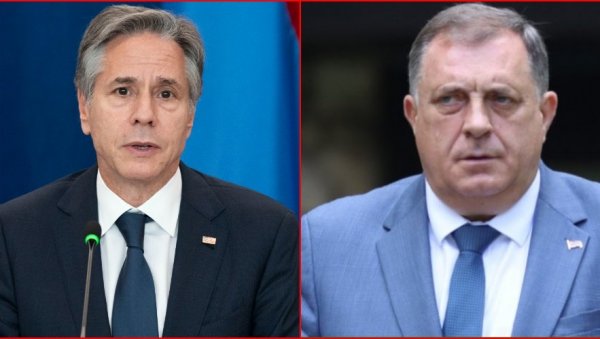 БЛИНКЕН ПРОЗВАО ДОДИКА ДА ЈЕ ПРЕКРШИО УСТАВ БиХ: Председник Српске му одговорио - Рукопис нам је познат, лоше намере правог писца такође БЛИНКЕН ПРОЗВАО ДОДИКА ДА ЈЕ ПРЕКРШИО УСТАВ БиХ: Председник Српске му одговорио - Рукопис нам је познат, лоше намере правог писца такође