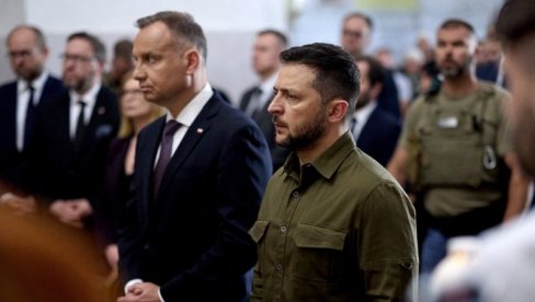ZAOŠTRAVAJU SE ODNOSI DVA “SAVEZNIKA”: Poljski predsednik otkazao sastanak sa Zelenskim zakazan za danas