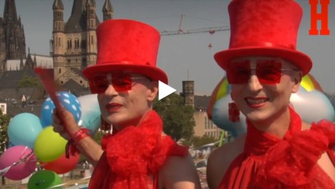 NEMAČKA: „Mi predstavljamo šareni svet“ : Preko 50.000 ljudi okupilo se na najvećem događaju ponosa
