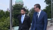 OVDE STE UVEK DOBRODOŠLI: Vučić priredio svečani ručak u čast Milatovića OVDE STE UVEK DOBRODOŠLI: Vučić priredio svečani ručak u čast Milatovića