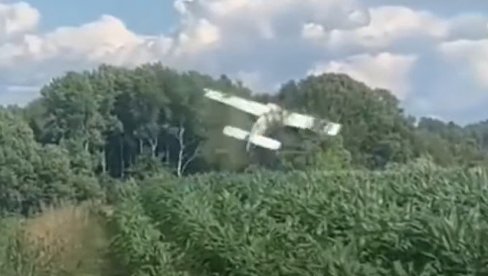 SNIMAK RUŠENJA AVIONA U ŠVEDSKOJ: Antonov krenuo da uzleće, pa se zabio u drveće (VIDEO) SNIMAK RUŠENJA AVIONA U ŠVEDSKOJ: Antonov krenuo da uzleće, pa se zabio u drveće (VIDEO)