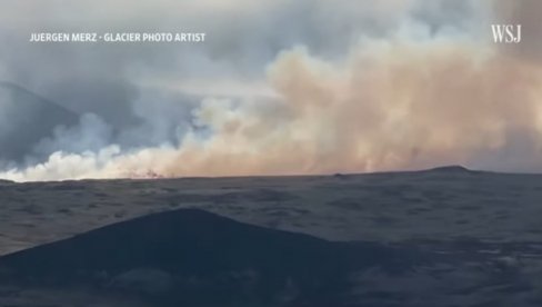 ERUPCIJA VULKANA NA ISLANDU: Tlo danima podrhtavalo - izlila se lava (VIDEO)