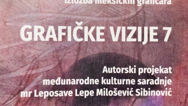 Амбасадор Мексика у Србији Карлос Феликс на отварању изложбе „Графичке визије 7“  у Врању