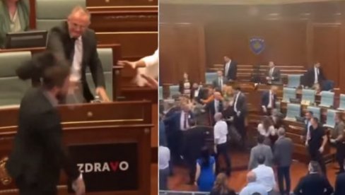 BISLJIMI INICIJATOR HAOSA: Poznato kako je došlo do tuče u skupštini lažne države BISLJIMI INICIJATOR HAOSA: Poznato kako je došlo do tuče u skupštini lažne države