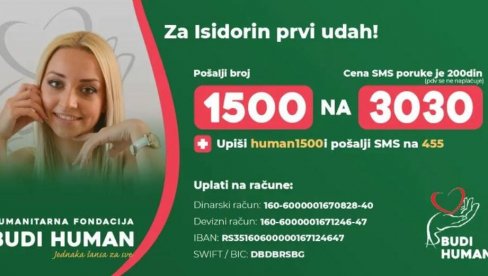 ZA ISIDORIN UDAH: Devojka (25) teško povređena na radnom mestu, nepokretna je i ne može samostalno da diše ZA ISIDORIN UDAH: Devojka (25) teško povređena na radnom mestu, nepokretna je i ne može samostalno da diše