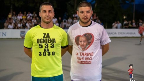 ВИШЕ ОД ИГРЕ И ТРИЈУМФА: У Зрењанину завршен хуманитарни летњи турнир у малом фудбалу (ФОТО) ВИШЕ ОД ИГРЕ И ТРИЈУМФА: У Зрењанину завршен хуманитарни летњи турнир у малом фудбалу (ФОТО)
