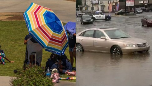 ŠTA SE DEŠAVA U AMERICI? Na jednom kraju temperature i preko 50 stepeni, na drugom poplave pustoše sve pred sobom (FOTO/VIDEO)