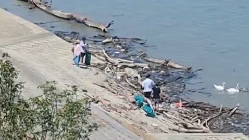 ZA SVAKU POHVALU: Po najvećoj vrućini otišli na beogradsku plažu, ali ne da se osveže (VIDEO) ZA SVAKU POHVALU: Po najvećoj vrućini otišli na beogradsku plažu, ali ne da se osveže (VIDEO)
