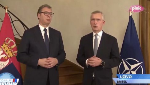 VUČIĆ SE SASTAO SA STOLTENBERGOM: Veoma sam zabrinut zbog celokupne situacije na KiM VUČIĆ SE SASTAO SA STOLTENBERGOM: Veoma sam zabrinut zbog celokupne situacije na KiM
