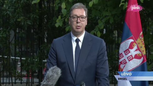 VUČIĆ IZ BRISELA: Znam sa kim imamo posla, čuvaćemo mir (VIDEO) VUČIĆ IZ BRISELA: Znam sa kim imamo posla, čuvaćemo mir (VIDEO)