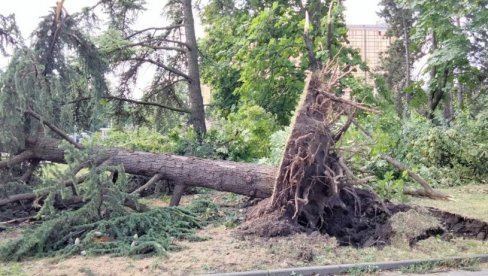 NOVOM SADU PONOVO PRETI NEVREME: Stiže grad i olujni vetar orkanske jačine