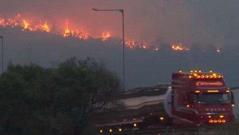 HAOTIČNO I U ITALIJI: Požari bukte, pojedini gradovi ostali bez struje, temperature stigle do 47 stepeni (VIDEO)