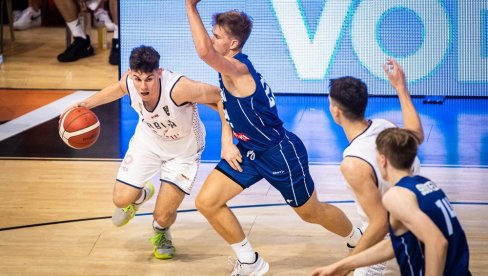 NOVA POBEDA SRBIJE! Orlići se iznervirali, pa ostvarili i drugi trijumf na juniorskom prvenstvu Evrope u košarci NOVA POBEDA SRBIJE! Orlići se iznervirali, pa ostvarili i drugi trijumf na juniorskom prvenstvu Evrope u košarci