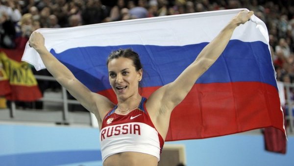 РУСИЈА ЗАТЕЧЕНА: Јелена Исинбајева се одрекла Путина РУСИЈА ЗАТЕЧЕНА: Јелена Исинбајева се одрекла Путина