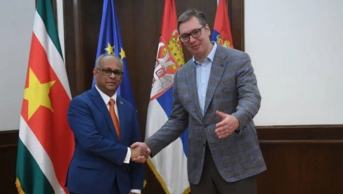 VUČIĆ: Srbija ceni odluku Surinama da povuče priznanje tzv. Kosova VUČIĆ: Srbija ceni odluku Surinama da povuče priznanje tzv. Kosova