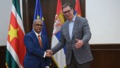 ВУЧИЋ: Србија цени одлуку Суринама да повуче признање тзв. Косова ВУЧИЋ: Србија цени одлуку Суринама да повуче признање тзв. Косова