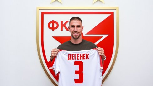 TREĆI U PUT U CRVENO-BELOM: Miloš Degenek se vratio u Crvenu zvezdu TREĆI U PUT U CRVENO-BELOM: Miloš Degenek se vratio u Crvenu zvezdu