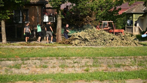 ПОДРШКА ГРАЂАНА И ПРИВАТНИХ КОМПАНИЈА : У Беочину не прекидају радове на отклањању последица невремена (ФОТО) ПОДРШКА ГРАЂАНА И ПРИВАТНИХ КОМПАНИЈА : У Беочину не прекидају радове на отклањању последица невремена (ФОТО)