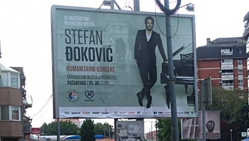 Večeras u Požarevcu humanitarni koncert Stefana Đokovića Večeras u Požarevcu humanitarni koncert Stefana Đokovića