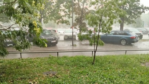 NEVREME STIGLO U NOVI SAD: Pljuštala kiša i padao grad (FOTO) NEVREME STIGLO U NOVI SAD: Pljuštala kiša i padao grad (FOTO)