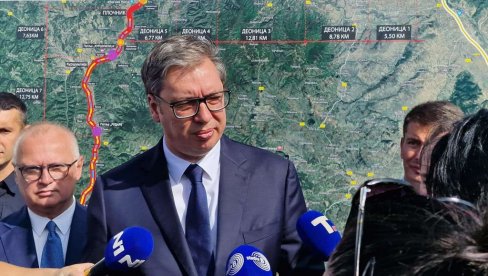 MISLIM DA JE TO JAKO VAŽNO: Vučić - U interesu nam je da budemo povezani sa našom Gračanicom, ali i sa Prištinom, Tiranom... MISLIM DA JE TO JAKO VAŽNO: Vučić - U interesu nam je da budemo povezani sa našom Gračanicom, ali i sa Prištinom, Tiranom...