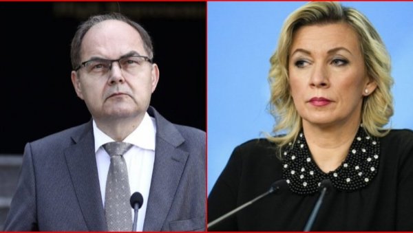 НИЈЕ БИО, НИТИ ЈЕ САДА ВИСОКИ ПРЕДСТАВНИК! Марија Захарова испрозивала Шмита НИЈЕ БИО, НИТИ ЈЕ САДА ВИСОКИ ПРЕДСТАВНИК! Марија Захарова испрозивала Шмита