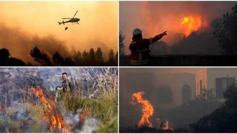 MNOGIMA SE ODMOR PRETVORIO U PRAVI HOROR: Duž Mediterana besne požari, situacija danima dramatična (VIDEO) MNOGIMA SE ODMOR PRETVORIO U PRAVI HOROR: Duž Mediterana besne požari, situacija danima dramatična (VIDEO)