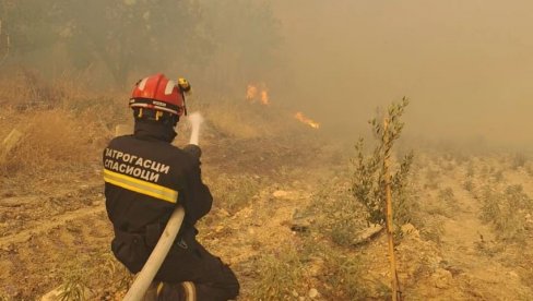 ПРВЕ ФОТОГРАФИЈЕ СРПСКИХ ХЕРОЈА ИЗ ПЛАМЕНА НА РОДОСУ Ту смо да дамо свој максимум (ФОТО)