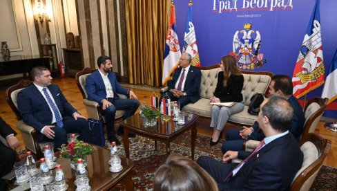 Gradonačelnik Šapić ugostio predsednika Predstavničkog doma Egipta Gradonačelnik Šapić ugostio predsednika Predstavničkog doma Egipta