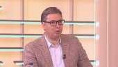 VUČIĆ GOST TV PRVA: Moji snovi su nezavisna i samostalna Srbija