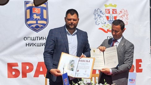 ZABORAV JE JEDNAK IZDAJI: Na Vučjem dolu bratimili se Nikšić i Trebinje ZABORAV JE JEDNAK IZDAJI: Na Vučjem dolu bratimili se Nikšić i Trebinje