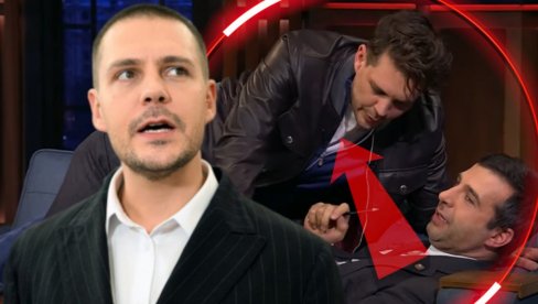 BIKOVIĆ ZASKOČIO RUSKOG VODITELJA: Objasnio kako se snima ljubavna scena - publika vrištala od smeha (VIDEO) BIKOVIĆ ZASKOČIO RUSKOG VODITELJA: Objasnio kako se snima ljubavna scena - publika vrištala od smeha (VIDEO)