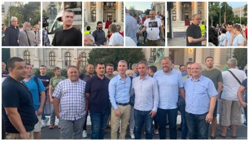 ПРОТЕСТ ПРОЗАПАДНЕ ОПОЗИЦИЈЕ: На протесту говорио Кокановић који је претио проливањем крви пре пар дана