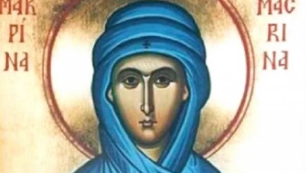 ДАНАС СЛАВИМО ПРЕПОДОБНУ МАКРИНУ: Верује се да је штитила жене од једне посебне болести ДАНАС СЛАВИМО ПРЕПОДОБНУ МАКРИНУ: Верује се да је штитила жене од једне посебне болести