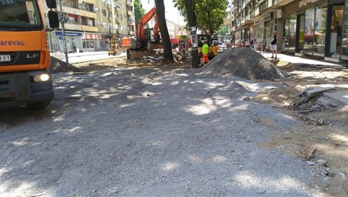 Uklonjena fontana u centru Požarevca