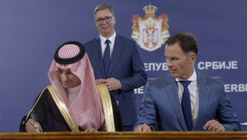 U PRISUSTVU PREDSEDNIKA VUČIĆA: Mali sa ministrom turizma Saudijske Arabije potpisao Memorandum o razumevanju