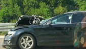 SNIMAK STRAVIČNE NESREĆE KOD PIROTA: Smrskana strana vozila gde je sedela devojčica SNIMAK STRAVIČNE NESREĆE KOD PIROTA: Smrskana strana vozila gde je sedela devojčica