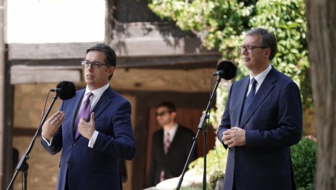 HVALA VUČIĆU NA LIČNOM ZALAGANJU Pendarovski: Nadam se da će opstati tradicija proslave Ilindena u Prohoru Pčinjskom HVALA VUČIĆU NA LIČNOM ZALAGANJU Pendarovski: Nadam se da će opstati tradicija proslave Ilindena u Prohoru Pčinjskom