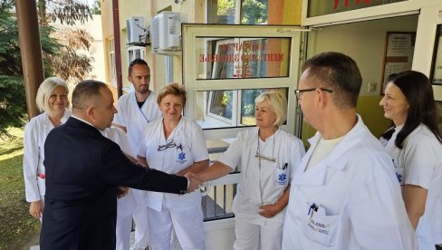 SVE ZA PACIJENTA: Saradnja bijeljinske bolnice i DZ Ugljevik SVE ZA PACIJENTA: Saradnja bijeljinske bolnice i DZ Ugljevik
