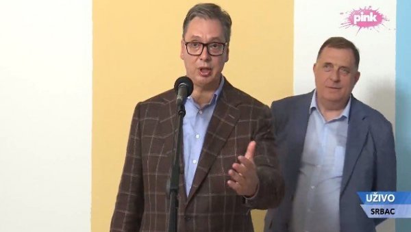 ПРЕДСЕДНИК СРБИЈЕ ТОКОМ ПОСЕТЕ РС: Поштујемо интегритет БиХ, али не смемо да окренемо леђа Републици Српској ПРЕДСЕДНИК СРБИЈЕ ТОКОМ ПОСЕТЕ РС: Поштујемо интегритет БиХ, али не смемо да окренемо леђа Републици Српској