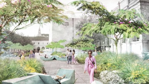 OZELENJAVANJE CENTRA KULTURE U BEČU: Muzejska četvrt, omiljeni prostor Bečlija, deo projektaMQ goes Green OZELENJAVANJE CENTRA KULTURE U BEČU: Muzejska četvrt, omiljeni prostor Bečlija, deo projektaMQ goes Green