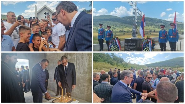 ВАЖНО ОБРАЋАЊЕ ВУЧИЋА И ДОДИКА: Србија у потпуности поштује Дејтон! Кад је реч о санкцијама САД, понашаћемо се као да не постоје! ВАЖНО ОБРАЋАЊЕ ВУЧИЋА И ДОДИКА: Србија у потпуности поштује Дејтон! Кад је реч о санкцијама САД, понашаћемо се као да не постоје!