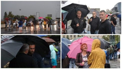 POLITIČKI PROTEST: Građani besni na opoziciju jer blokira Gazelu