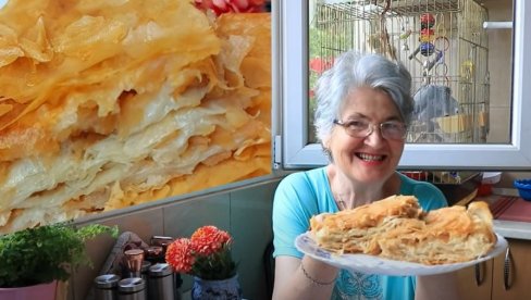 DANAS IZ BAKINE KUHINJE ZA SVE SLADOKUSCE: Burek od jabuka (VIDEO)