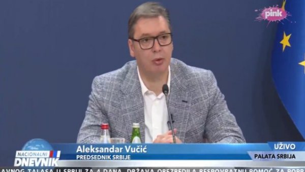 НА ДОБРОМ СМО ПУТУ УПРКОС ПРОБЛЕМИМА: Вучић поручио - Од данас све меримо до 2027. године НА ДОБРОМ СМО ПУТУ УПРКОС ПРОБЛЕМИМА: Вучић поручио - Од данас све меримо до 2027. године