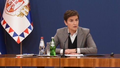 PREMIJERKA BRNABIĆ O NASLOVNICI NOVE: Nije važna ni zelena tranzicija, ni čist vazduh - samo da se napadne Vučić (FOTO)