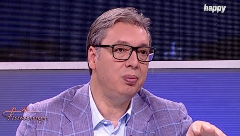 OPTUŽUJU ME JER ČUVAM SRPSKI NAROD: Predsednik Vučić o napadima sa Zapada