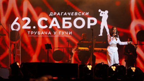 GUČA FESTIVAL: Prijovićka zatvorila Predsaborske dane, danas svečano otvoren 62. Dragačevski sabor trubača GUČA FESTIVAL: Prijovićka zatvorila Predsaborske dane, danas svečano otvoren 62. Dragačevski sabor trubača
