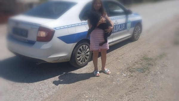 ПОЛИЦИЈА ОБРАДОВАЛА УПЛАКАНУ ДЕВОЈЧИЦУ: Успели су да пронађу љубимца и врате малој власници (ФОТО) ПОЛИЦИЈА ОБРАДОВАЛА УПЛАКАНУ ДЕВОЈЧИЦУ: Успели су да пронађу љубимца и врате малој власници (ФОТО)